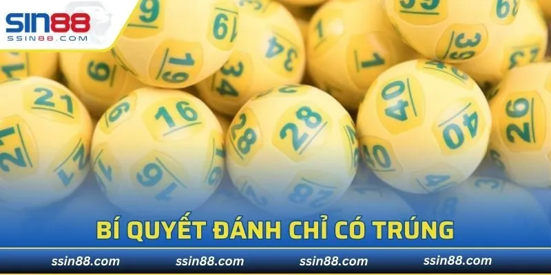 Bí quyết đánh chỉ có trúng