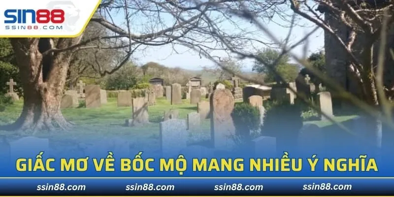 Giấc mơ về bốc mộ mang nhiều ý nghĩa tâm linh sâu sắc